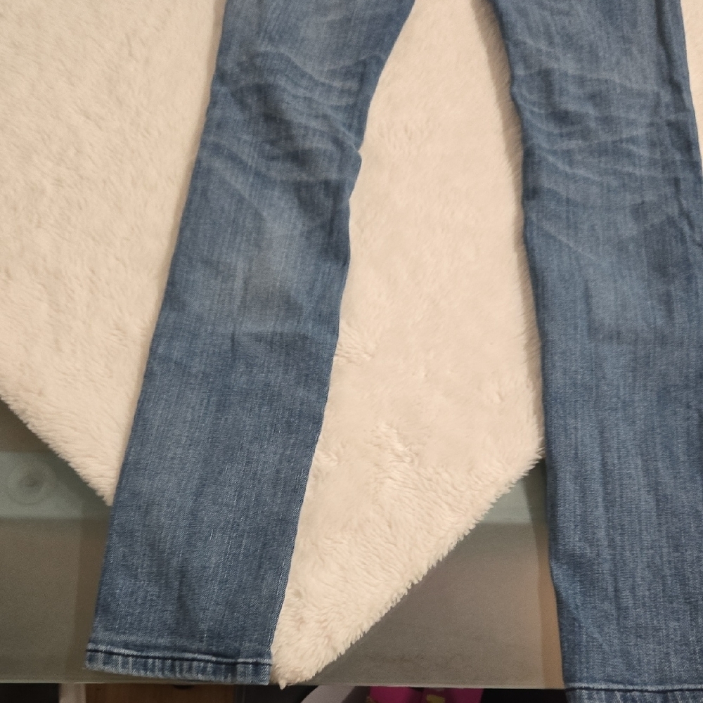Juicy Couture Blue Jeans with Gold Embroidery - Picture 6 of 13